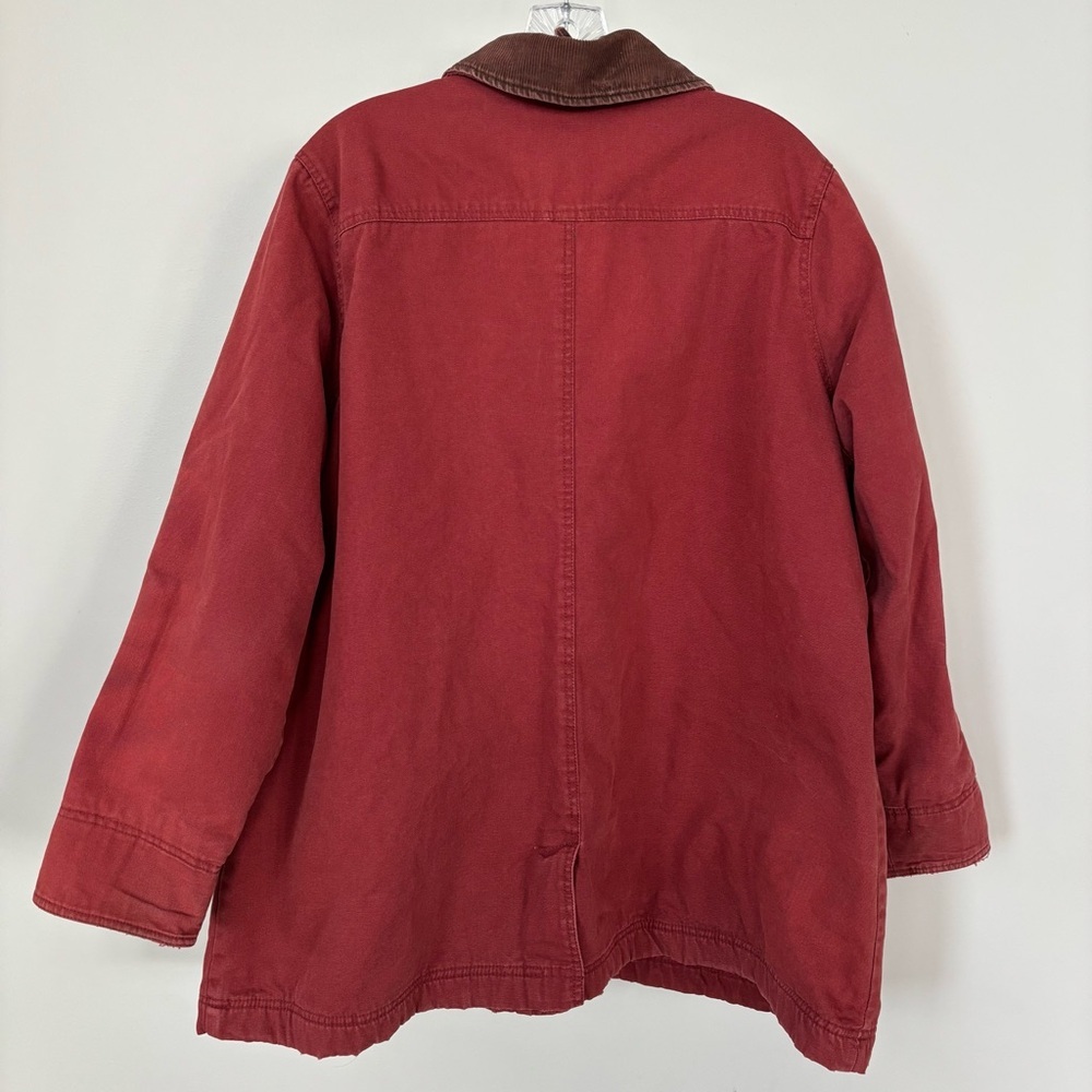 Woolrich Fleece Lined Barn Jacket Size XXL - Picture 3 of 11